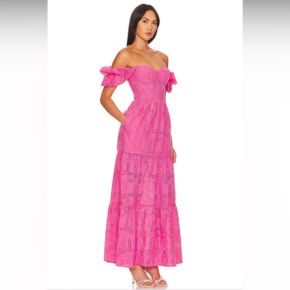 Line & Dot Young Love Midi Dress